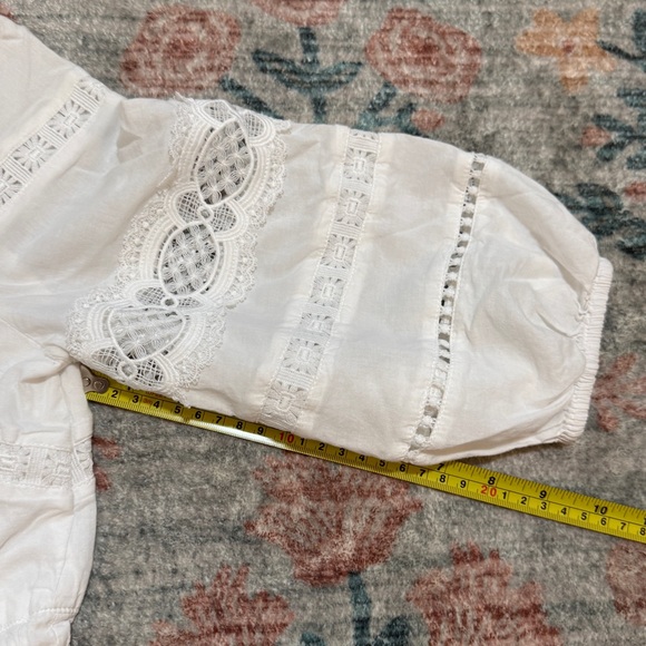 Anthropologie Eri + Ali Gustov White Eyelet Lace Dress - Picture 12 of 16